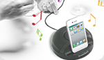 iPhone, iPad, iPod MFI Stereo Music Dock - By Naztech