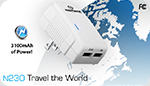 iPhone & Micro USB World Charger � 3.1A, Dual USB, 150+ Countries!