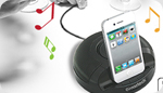 MFI iPhone, iPad Stereo Music Dock - By Naztech