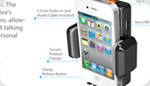 iPhone 4S Car Mount System - Talk, Play, Charge & Mount On-the-go!